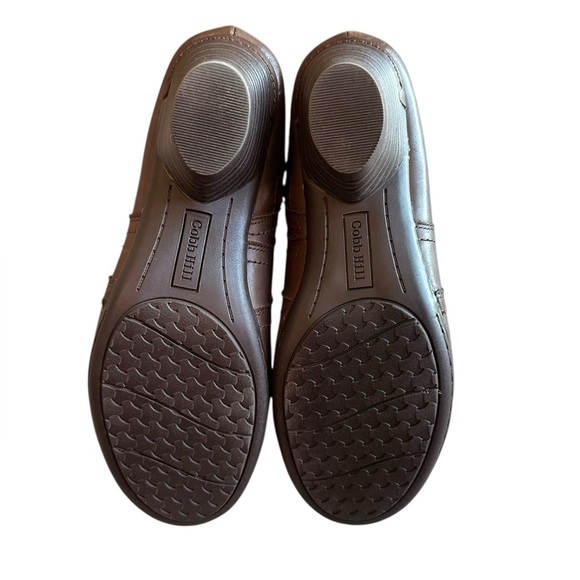 Cobb Hill Brown Leather Ankle Boots - Picture 5 of 7